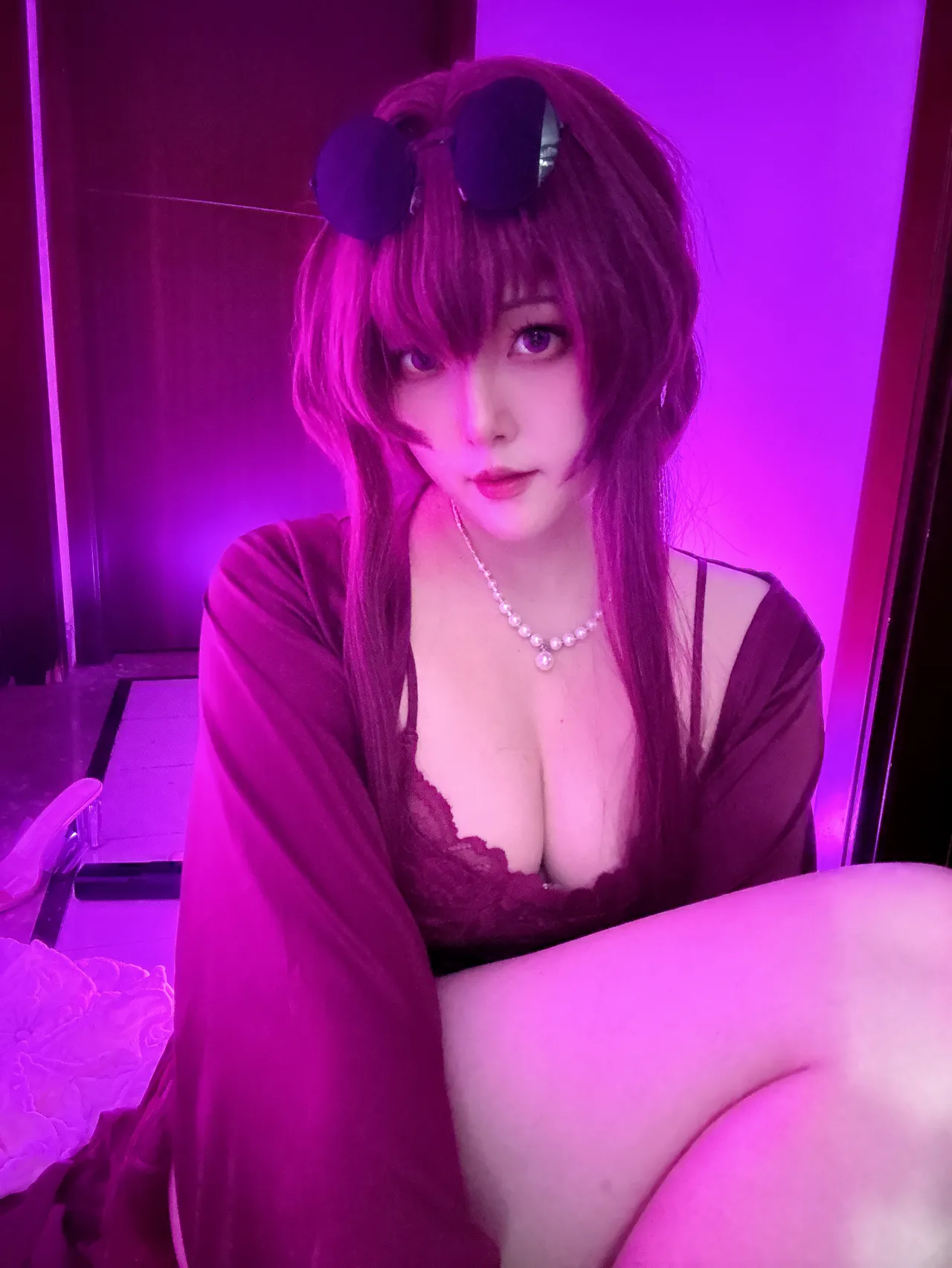 Natsuko夏夏子 - 崩坏：星穹铁道 卡芙卡 睡衣-erohere8.webp